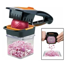 Fatiador Manual Mandoline Frutas Legumes 4 Cortes Cozinha Foto mini 2