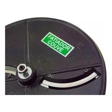 Fatiador Picador Manual de Folhas Hortaliças Couve Repolho Cenoura Legumes Vitalex FC Cinza Foto mini 2