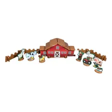 Fazendinha Brinquedo Infantil Casa E Animais Master Toy Foto mini 1