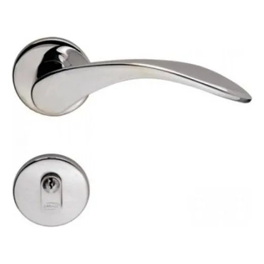 Fechadura 1750 Icaro 55mm Externa Cromo Acetinado Imab- Flor Foto 1