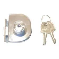 Fechadura 3f Blindex Vitrine Bater C/batente 3071cr Foto mini 2