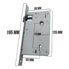 Fechadura Aliança Colonial Porta Interna 3700/100 Zlo Foto mini 2