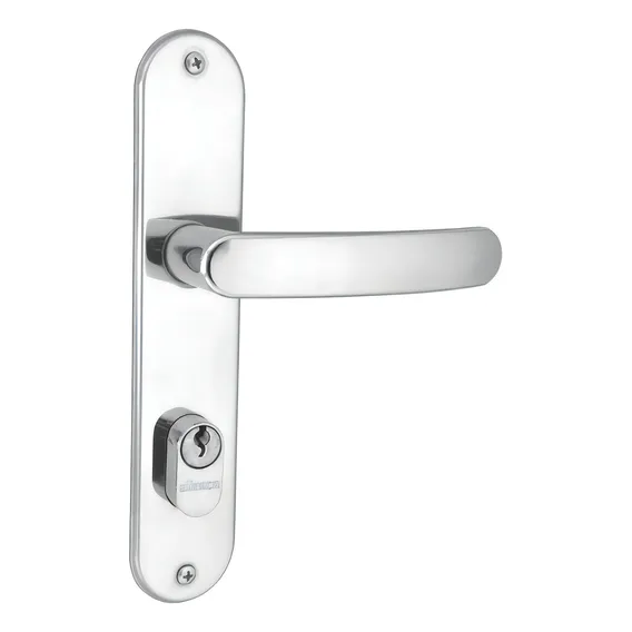 Fechadura Aliança Externa Cilindro 2600/71 Inox Polido Foto 1