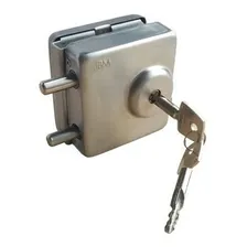 Fechadura Auxiliar Jbm Fa2 P Portas De Abrir Pivotante Tetra Cor Inox Escovado Foto  mini 1