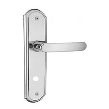 Fechadura Banheiro Inox Premium Aliança Foto mini 1