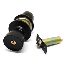 Fechadura Cilíndrica Divisória Soprano Preto Foto mini 2