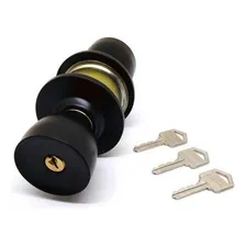 Fechadura Cilíndrica Divisória Soprano Preto Foto mini 4