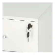 Fechadura Cilindro Gaveta Armário Arquivo Modelo Curto 22mm Cor Prateado Foto mini 2