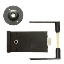 Fechadura De Embutir P/ Porta Corta Fogo (sem Chave) C/ Foto mini 1