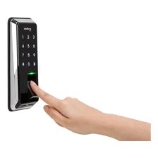 Fechadura De Sobrepor Digital E Senha Com Biometria Fr 220 Intelbras Foto mini 4