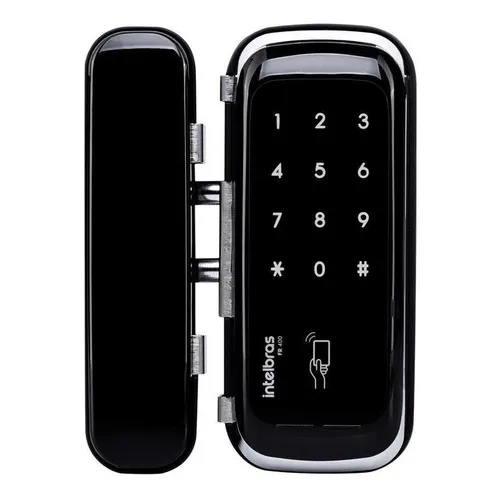 Fechadura Digital Portas Vidro Fr 400 Intelbras Touch Screen Foto 1