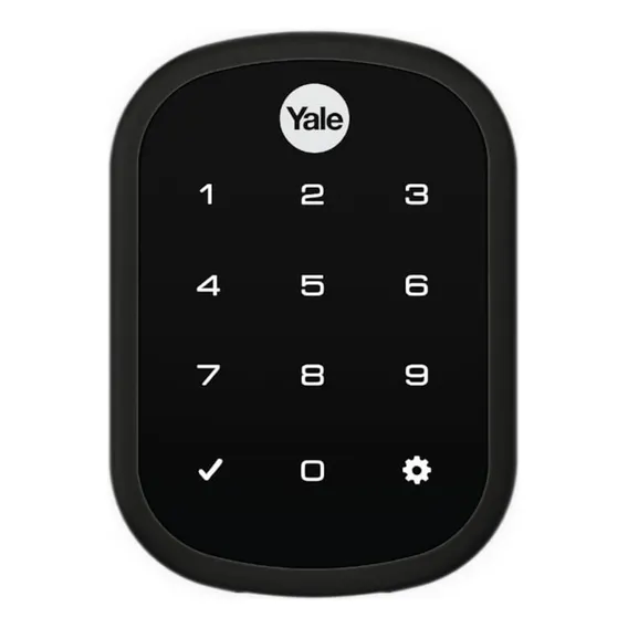 Fechadura Digital Yrd 256 Rolete Preta Com Senha | Yale Foto 1