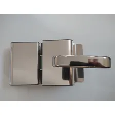 Fechadura Elétrica Agl Vidro P/recorte 2 Folha Abre P/fora Foto mini  2