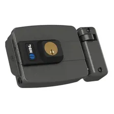 Fechadura Elétrica C-90 Hdl Dupla Cinza - 12v Foto mini 1