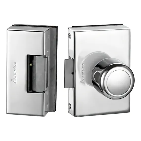 Fechadura Elétrica Para Porta De Vidro Fv35icr - Amelco N/d Foto 1