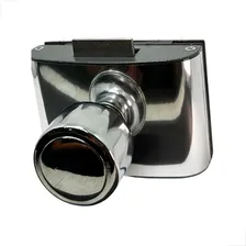 Fechadura Elétrica Porta De Vidro Agl Cromada Inox Pv200r1i Cor Cinza Foto mini 4
