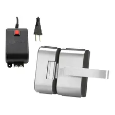 Fechadura Eletrica Vidro Hdl Pv90 2r Aciona Por Botão Chave Foto mini 1