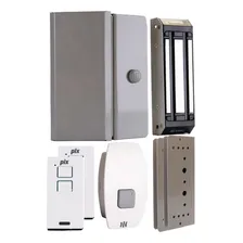 Fechadura Elétroimã Ipec M150 Porta Vidro 2 Folhas 2 Control Cor Cinza Foto mini 1
