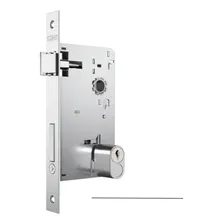Fechadura Externa 55mm 1601/19 Inox Stam Cor Prateado Foto mini 3