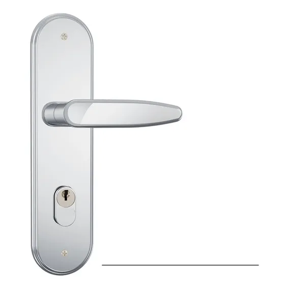 Fechadura Externa 55mm 1601/19 Inox Stam Cor Prateado Foto 1