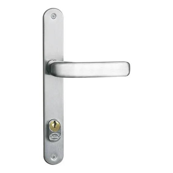 Fechadura Externa Espelho Aço 21mm Mgm Serralheiro F Foto 1