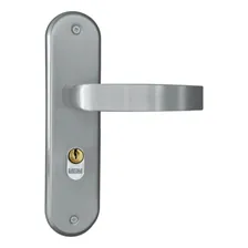 Fechadura Externa Espelho Aço 40mm Mgm Torino Wt Foto mini 1