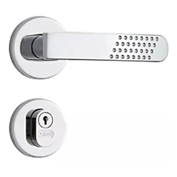 Fechadura Externa Inox Stam 833/21porta De Madeira Foto 1