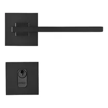 Fechadura Externa Pado Nina 221-90 Quadrada Preta Foto mini  2