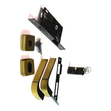 Fechadura Externa Roseta Aço 40mm Mgm Firenze Bronze Cfwt Foto mini  3