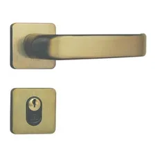 Fechadura Externa Roseta Aço 40mm Mgm Firenze Bronze Cfwt Foto  mini 1
