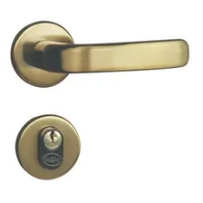 Fechadura Externa Roseta Aço Mgm Stilo Bronze Hjwt Foto  mini 1