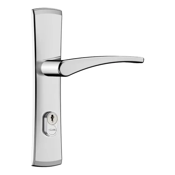 Fechadura Externa Sala Stam Classic 3500 55mm Cromada Foto 1