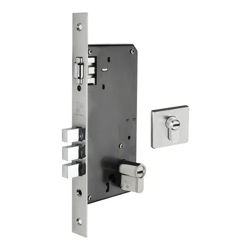 Fechadura Fortezza Rolete 03 Pinos Quadrada Cil. 70mm Chaves Foto 1