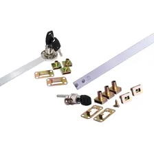 Fechadura Gaveta Múltipla Gaveteiro 3 E 5 Gavetas R229/1299 Cor Bicromatizado Foto  mini 1