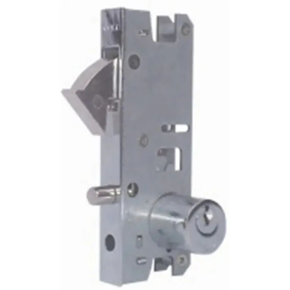 Fechadura Gold Porta Vidro Correr Redonda Sfv090012 Cor Prateado Foto 1