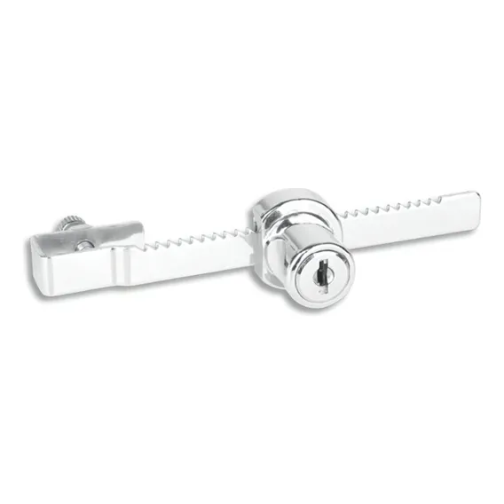 Fechadura Gold Vitrine 140mm Cromada Foto 1