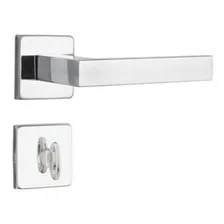 Fechadura Inox 823/29i Roseta Quadrada Para Banheiro Stam Foto  mini 1