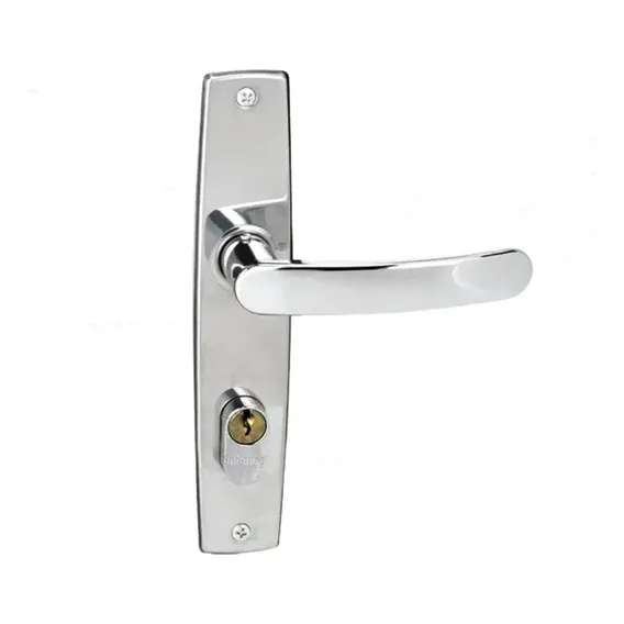 Fechadura Inox Aliança Premium 2600/41 Externa 40mm Foto 1