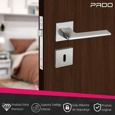Fechadura Interna De Aço Zamac Sara Com Roseta Cromada Pado Pado Foto mini 4