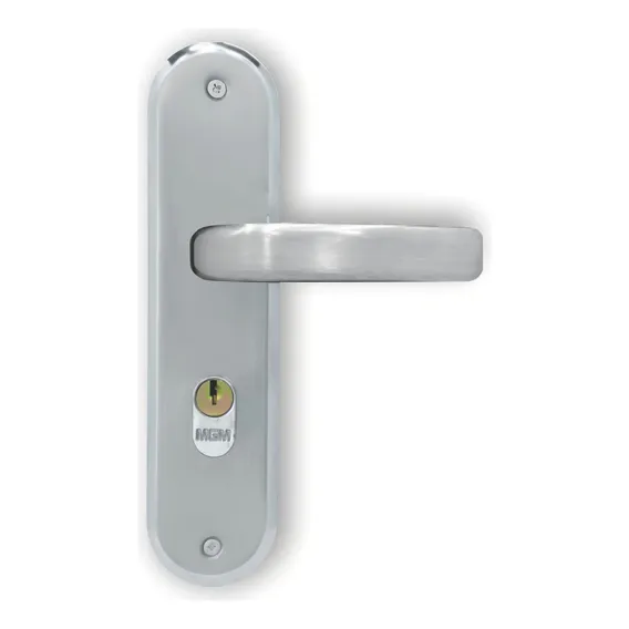 Fechadura Interna Espelho Aço 40mm Mgm Estilo Jc Foto 1