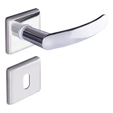 Fechadura Interna Quadrada Premium Inox Aliança Cor ALIANÇA Foto mini 1