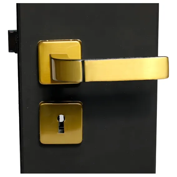 Fechadura Interna Roseta 40mm Mgm M贸dena Bronze Ef Cor Bronze Latonado Foto 1