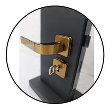 Fechadura Interna Roseta 40mm Mgm M贸dena Bronze Ef Cor Bronze Latonado Foto mini 2