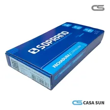 Fechadura Ipanema Reta Soprano Interno Banheiro Preto Esp27 Foto mini 4