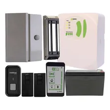 Fechadura Ipec M150 C/ Wifi Control App Controle Botao S Fio Cor Cinza Foto  mini 1
