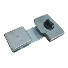 Fechadura Jbm Fc2 Vidro Correr Trilho 20cm Interna Aço Inox Cor INOX ESCOVADO Foto mini 4