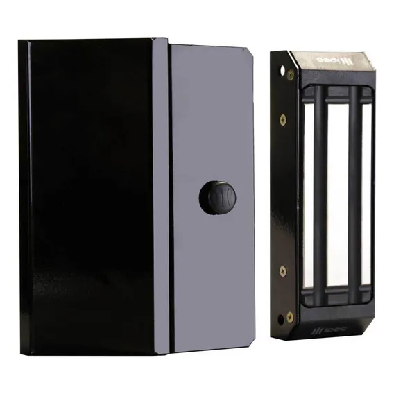 Fechadura Magnética M150 Eco Ipec Com Sensor Cor Preto Foto 1