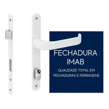 Fechadura P/ Porta De AlumÃnio Fechadura Imab Luna 3849 Cor Brilhante Foto mini 4