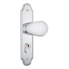 Fechadura P/ Porta Stam 803/10 Cromado Externa C/ 2 Chaves Foto  mini 1
