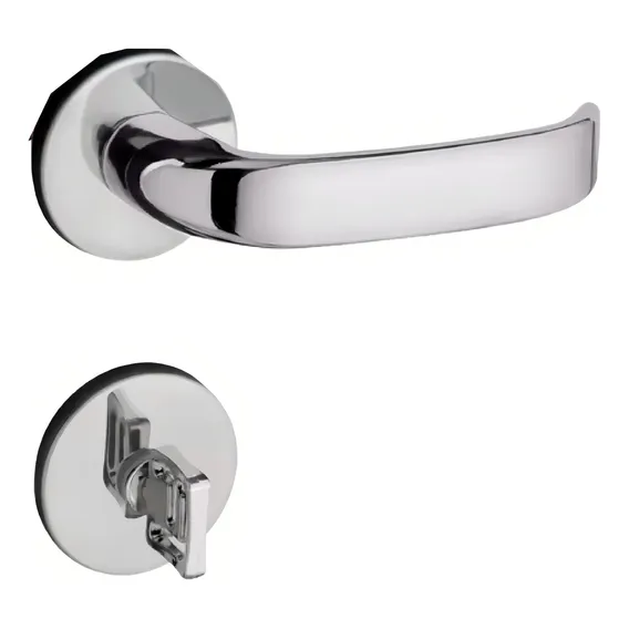 Fechadura Pado Zm Magnum 931-80b Porta Banheiro Cor Cromo Acetinado Foto 1